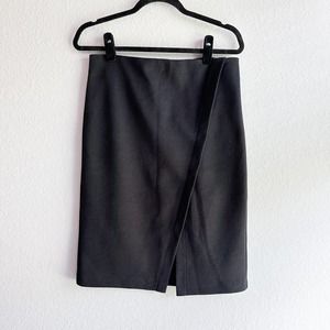 Loft Medium Black Pencil Skirt